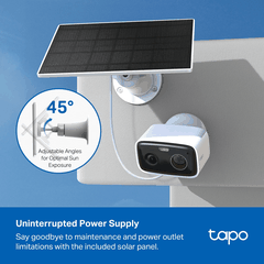 [2M] Camera Wifi Pin Tapo C400 Kit, 5200mAh, Tấm Năng Lượng Trời Đi Kèm, Màu Đêm_TP-Link