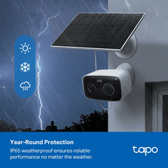 [2M] Camera Wifi Pin Tapo C400 Kit, 5200mAh, Tấm Năng Lượng Trời Đi Kèm, Màu Đêm_TP-Link