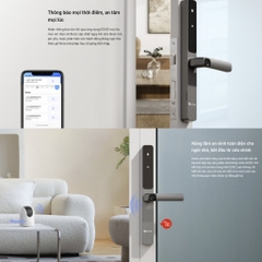 Ezviz CS-DL06| Khóa điển tử thông minh, Thích hợp Cửa Nhôm, Chịu Thời Tiết