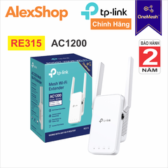 [AC1200] Mở Rộng Sóng Wifi TP-link RE315, Chuẩn Băng Tần Kép AC1200