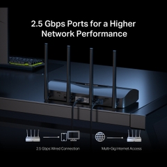 [BE3600] Mercusys MR27BE Phát Wifi 7 Băng Tần Kép