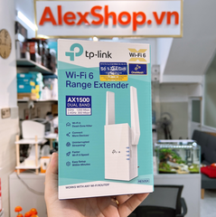 [AX1500] TP-link RE505X Mở Rộng Sóng Wifi 6, Hỗ Trợ Easy Mesh Chuẩn Băng Tần Kép AX1500