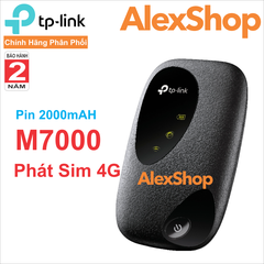 Thiết Bị Phát SIM 4G TP-Link M7000 Di Động Pin 2000Mah