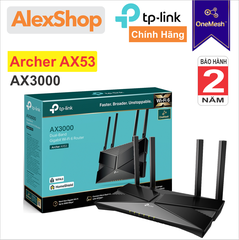 [AX3000] Thiết Bị Phát Wifi 6 TP-Link Archer Ax53, Băng Thông AX3000