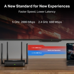 [BE3600] Mercusys MR25BE Phát Wifi 7 Băng Tần Kép