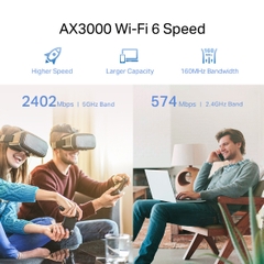 [AX3000] TP-Link RE705X Mở Rộng Sóng Wifi 6, Hỗ Trợ Easy Mesh