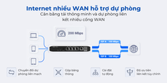 RUIJIE RG-EG105G-P V2 Bộ Định Tuyến Smart Gateway 5 cổng (4-POE)