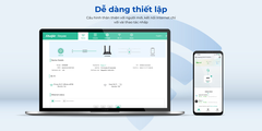 [300M] Thiết Bị Phát Wifi Ruijie RG-EW300N , Băng Thông 300M , Vô tuyến Thông minh
