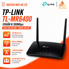 [300 Mbps]TL-MR6400 Router Wi-Fi 4G LTE Chuẩn N 300 Mbps