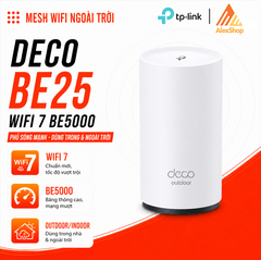[BE5000] Deco BE25-Outdoor be25 Router Mesh WiFi 7 Ngoài trời/Trong nhà