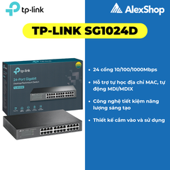 Bộ Chia Mạng Gigabit TP-Link SG1024D 24 Cổng 1000M