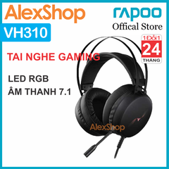 Tai Nghe Rapoo VH310 RGB Pro Âm Thanh 7.1 Gaming -1 Đổi 1 24 Tháng