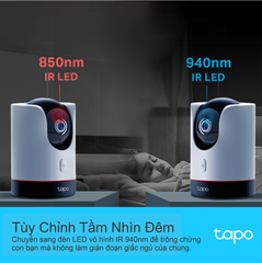 Tapo C225 Camera AI Wi-Fi An Ninh Gia Đình Quay - Quét Phân Giải 2K