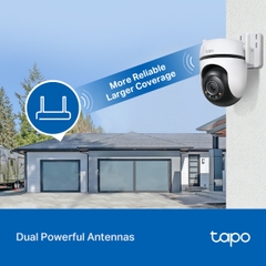 [4M] Camera Wifi Tapo C520WS Ngoài Trời TP-Link Xoay, Màu Ban Đêm, Đàm Thoại 2 Chiều