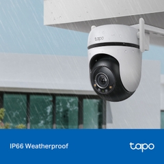 [4M] Camera Wifi Tapo C520WS Ngoài Trời TP-Link Xoay, Màu Ban Đêm, Đàm Thoại 2 Chiều