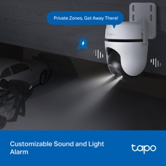 [4M] Camera Wifi Tapo C520WS Ngoài Trời TP-Link Xoay, Màu Ban Đêm, Đàm Thoại 2 Chiều