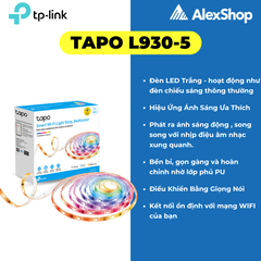 Tapo L930-5 Dây Đèn LED Wi-Fi Thông Minh, Nhiều Màu