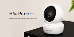 [3M] Camera Ezviz trong nhà H6C Pro 3M - 2K, Xoay 360 Độ, Màu Ban Đêm