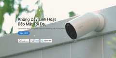 [4M] Camera Wifi Tapo C425 Ngoài Trời Pin 10000mAh, AI Thông Minh, Màu Đêm, Góc Rộng, TP-Link