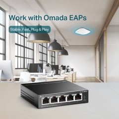 Bộ Chia Mạng POE TP-Link TL-SG1005LP 5 Cổng 1000M 4 cổng POE Cổng Suất tổng 40W