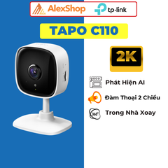 [3M] Camera Tapo C110 Trong Nhà Cố Định Góc Rộng_TP-Link