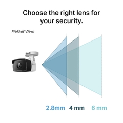 [3M] VIGI C330I (6mm) | Camera Ngoài Trời POE TP-Link, Hồng Ngoại Ban Đêm, Phân Giải 3M, IP67