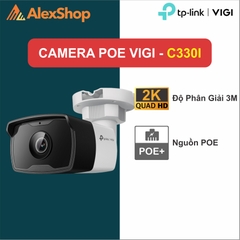 [3M] VIGI C330I (6mm) | Camera Ngoài Trời POE TP-Link, Hồng Ngoại Ban Đêm, Phân Giải 3M, IP67