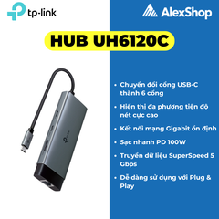 Hub 6 Cổng Type-C TP-Link UH6120C