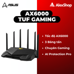 [AX6000] Thiết Bị Phát Wifi 6 Asus TUF AX6000 Chuẩn Băng Thông AX6000