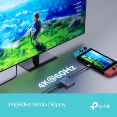 [3 in 1] Hub Type-C TP-Link UH3020C - Hub USB-C 3 trong 1, Hình ảnh 4K Ultra HD, Sạc nhanh PD 100W