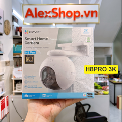 [5M] Camera Wifi EZVIZ H8 PRO Ngoài Trời Xoay 360 Độ, Trang Bị AI Thông Minh
