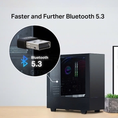 USB Bluetooth 5.3 Mercusy MA530, USB nhỏ Nano Cắm Và Dùng