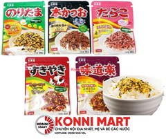 Gia vị rắc cơm Marumiya Nhật Bản (nhiều vị)