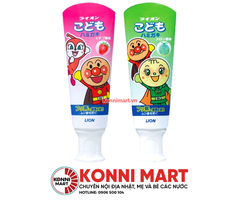 Kem đánh răng LION 40g bé từ 1y+