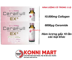 Nước uống Collagen Cerafull EX Plus (50ml*10)