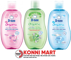 Tắm gội toàn thân trẻ em Kids D-nee 200ml/380ml (dành cho trẻ dưới 3 tuổi)