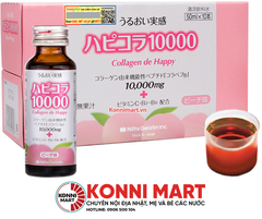 Nước Uống Collagen De Happy 10.000mg (Hộp 10 chai x 50ml)
