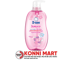 Tắm gội toàn thân trẻ em Kids D-nee 200ml/380ml (dành cho trẻ dưới 3 tuổi)