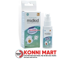 Xịt chống sâu răng Midkid cho bé từ 1 tuổi