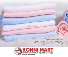 Khăn sữa Emma sợi tre hộp 6 cái