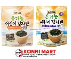 Rong biển rắc cơm hữu cơ tách muối Alvins