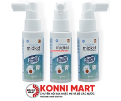 Xịt chống sâu răng Midkid cho bé từ 1 tuổi