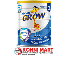 Sữa bột Abbott Grow 3 (1-2y) 900g