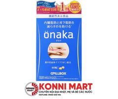 Viên uống giảm mỡ bụng Onaka Pillbox hộp 60 viên