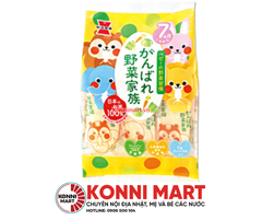 Bánh gạo ăn dặm Kazoku 51g (7m+)