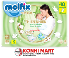 Bỉm dán Molfix NB1 90 (<1 tháng)