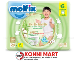 Bỉm quần Molfix XXXL24 (20-35kg)