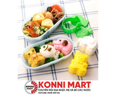 Khuôn làm cơm tạo hình cho bé set 3 cái