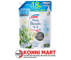 Nước giặt xả Kao New Beads hương hoa Nhật Bản