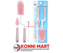 Bộ cọ bình silicon GB-Baby (3 chi tiết)